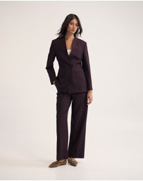 Oxford - Lydia Straight Leg Suit Pant