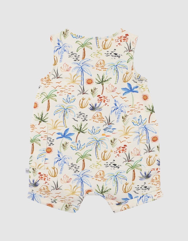 Fox & Finch - Organic Button Up Romper - Babies
