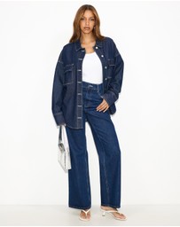 Dazie - Copenhagen Denim Shacket