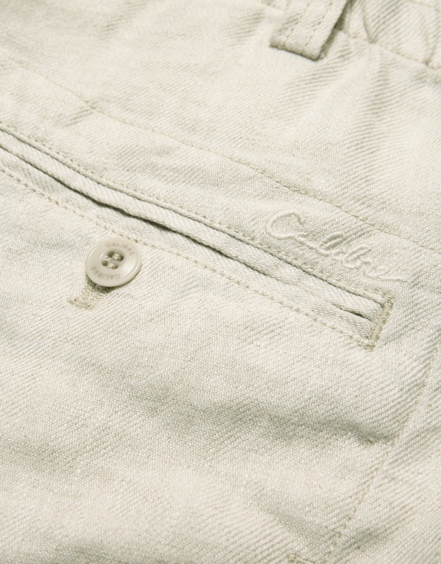 Calibre - Washed Linen Shorts Natural