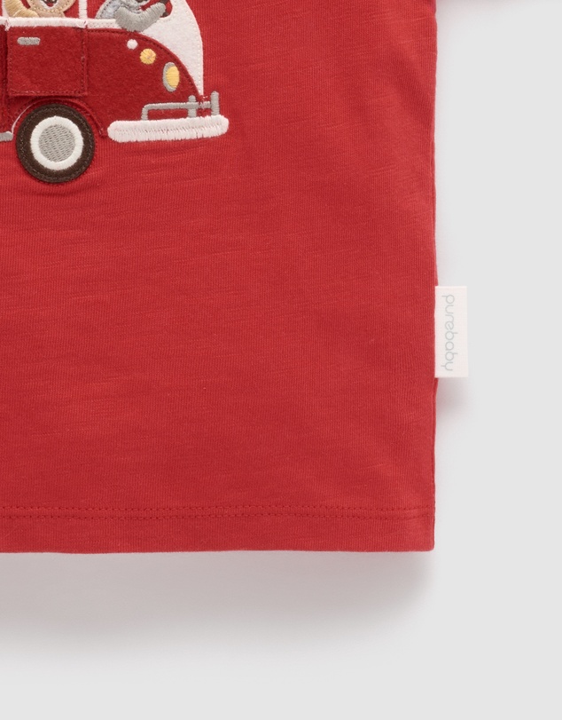 Purebaby - Christmas Road Trip Tee-Kids-Babies