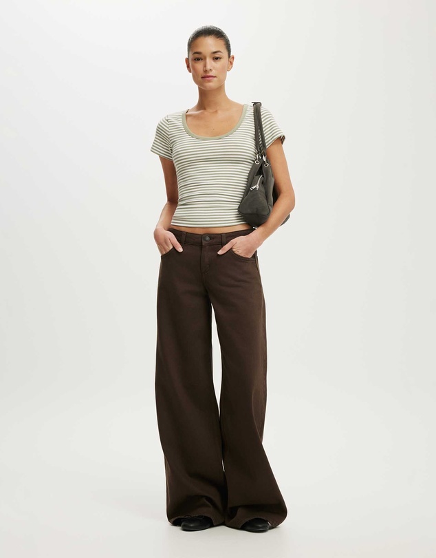 Cotton On - Everyday Smooth Scoop Neck Tee