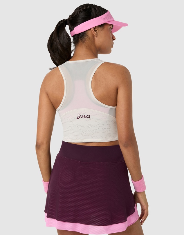 ASICS - Match Jacquard Crop Top - Women's