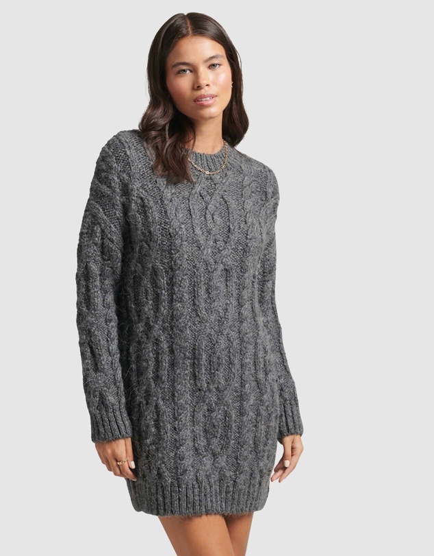 Superdry - Cable Knit Dress