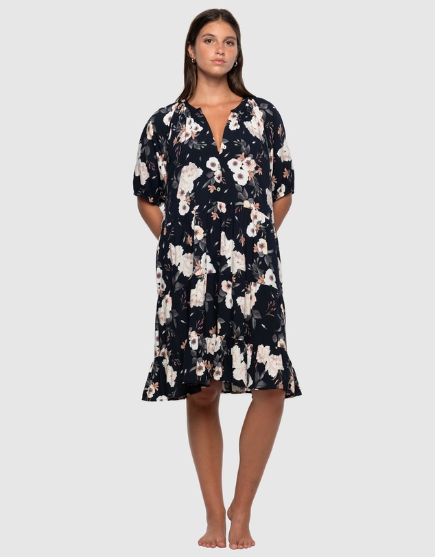 Evening Shadow Mandalay One Size Midi Dress by Nip Tuck Swim Online | THE  ICONIC | Australia