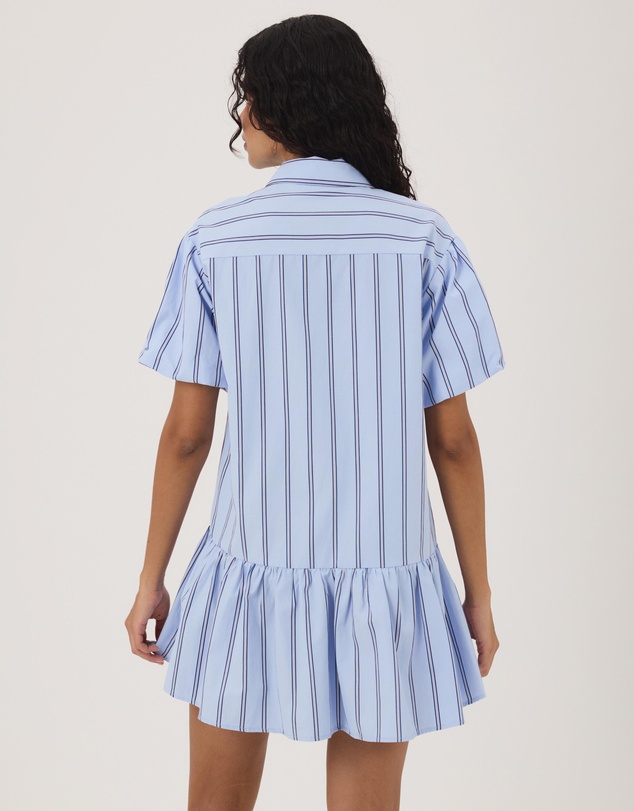 Atmos&Here - Claire Cotton Poplin Mini Dress