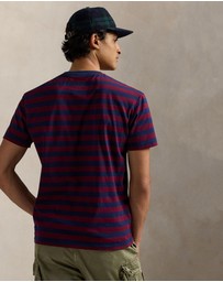 Polo Ralph Lauren - ICONIC EXCLUSIVE - Custom Slim Fit Striped Jersey T-Shirt