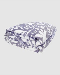 Bambury - Liv Ultraplush Blanket Blue