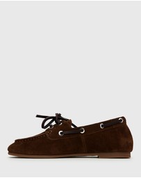 Betts - Skipper Suede Leather Loafers