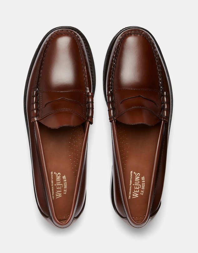 G. H. BASS - ICONIC EXCLUSIVE - Weejun Heritage Larson Moc Penny Loafers