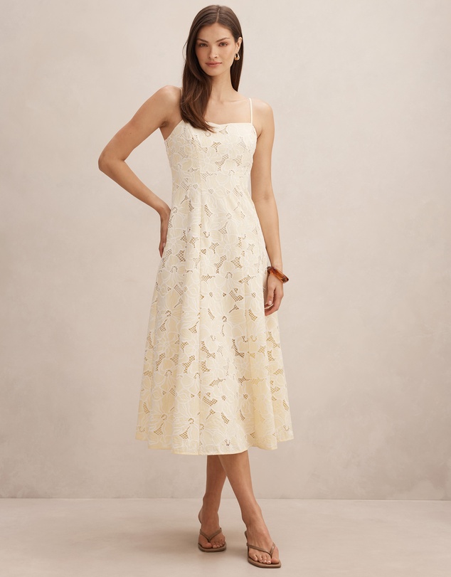 Forever New - Millie Embroidered Midi Dress