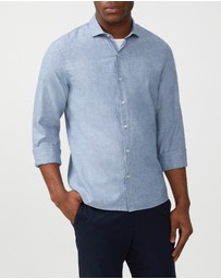 Van Heusen - Linen Cotton Blend Shirt