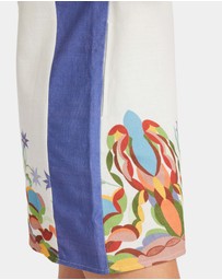 RVCA - Womens Mel G Baker Midi Dress