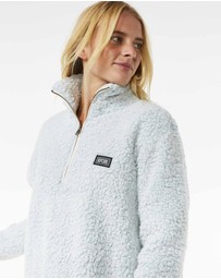 Rip Curl - Dark n Stormy 1/4 Zip Crew Jumper