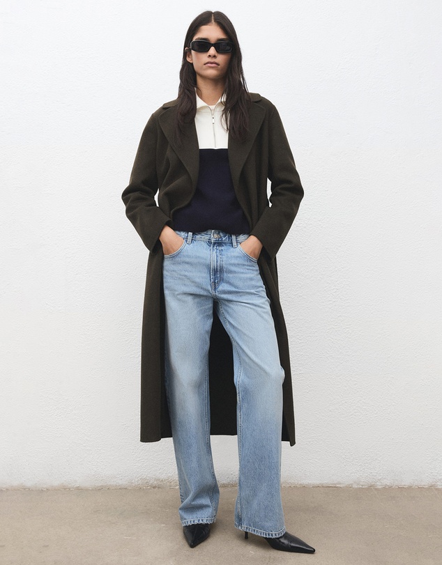 M.N.G - High Neck Sweater With Zip