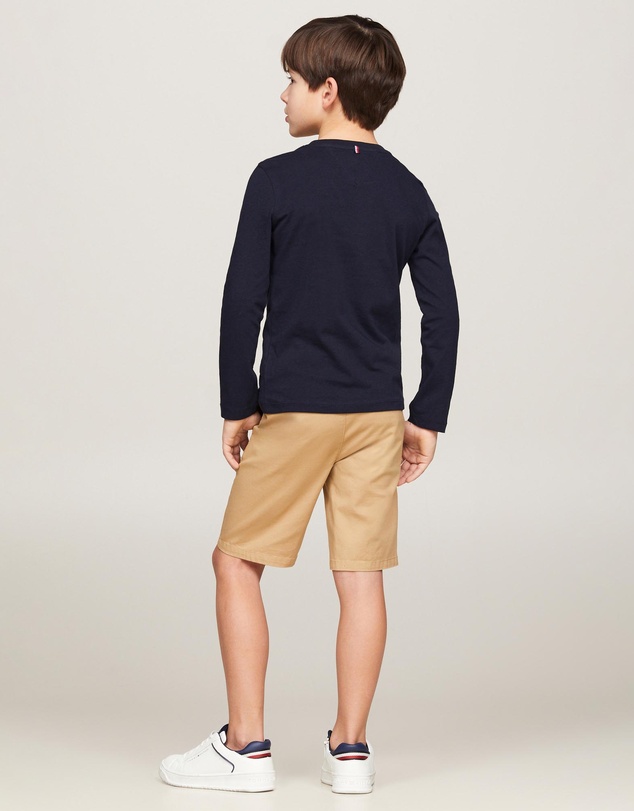 Tommy Hilfiger - Basic Crewneck Knit Long Sleeve Tee - Teens