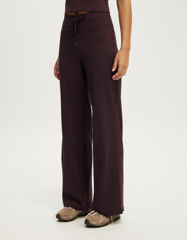 Cotton On Body Active - Ultra Soft Tie Front Wide Leg Pant