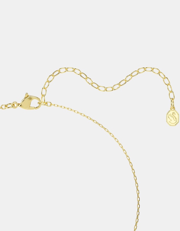 Swarovski - Una Angelic Pendant, Mixed Cuts, White, 18K Gold Finish