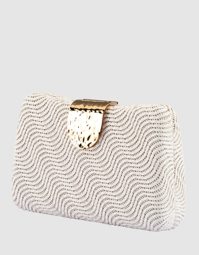 Olga Berg - Lindy Woven Clutch