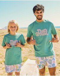 Skwosh - That's Grouse Kids Slang Tee in Green