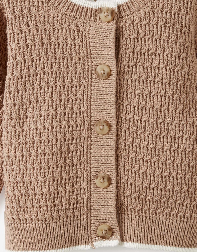 Cotton On Kids - Baby Organic Blend Knit Cardigan