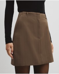 Country Road - Pinstripe Skirt