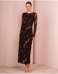 Azzurielle - Londyn Long Sleeve Maxi Dress