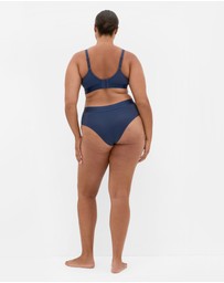 City Chic - Signature Ccx Cheeky Panty - Navy