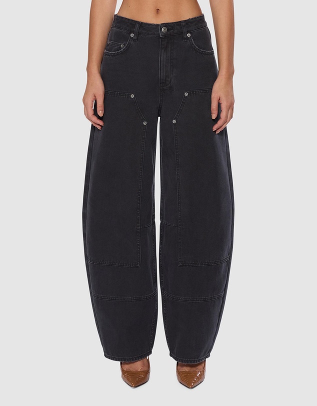 Ksubi - BARREL JEAN CARPENTER BLACK