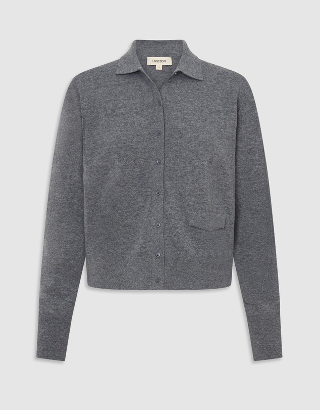 Oroton - Collar Cardigan