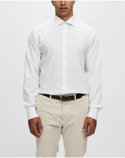 Van Heusen - Textured Wash-N-Wear Shirt 