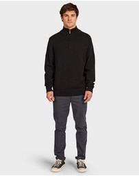 Academy Brand - Clyde 1/4 Zip Knit