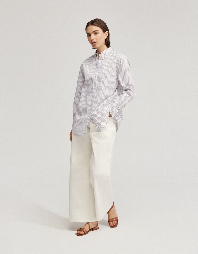 Oxford - Vicky Striped Shirt
