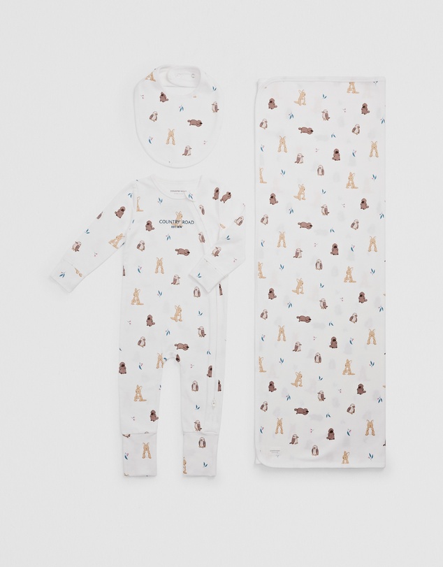 Country Road - Cotton Animal Gift Box