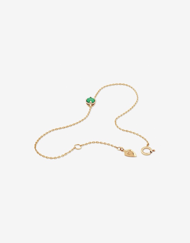 Michael Hill - Bracelet with Emerald in 10kt Yellow Gold