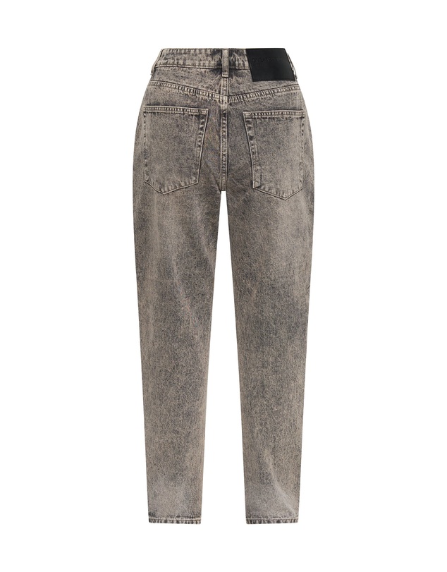 ONE TEASPOON - Saints Low Waist Boyfriend Denim Jeans - Dusty Smoke