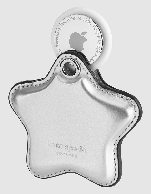 Kate Spade - Kate Spade Star Charm Keychain for AirTag
