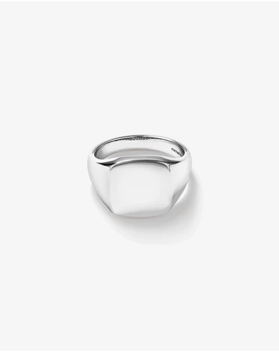 Michael Hill - Men's Signet Ring In Sterling Silver
