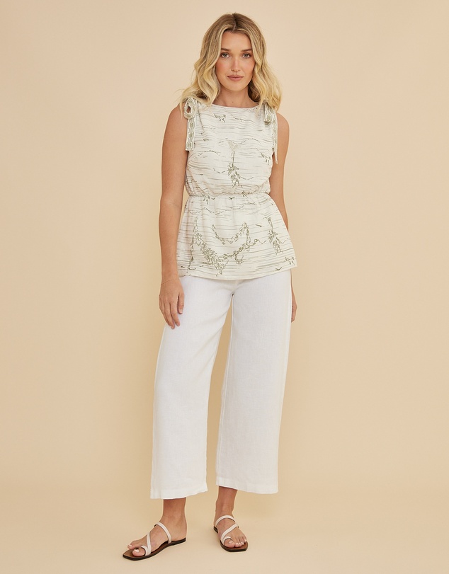 Amelius - Eden Shoulder Tie Top