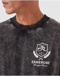 Zanerobe - Crest Flow Tee GD Ash Grey