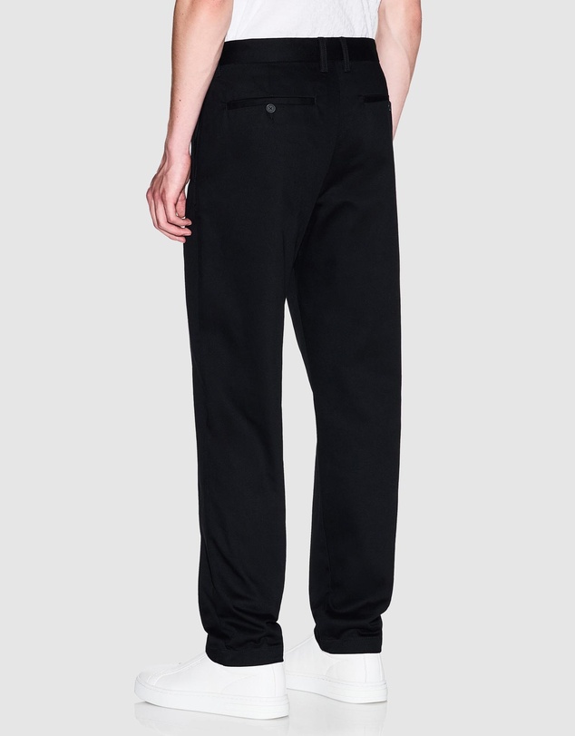 Armani Exchange - Mid-Rise Straight Leg Trousers