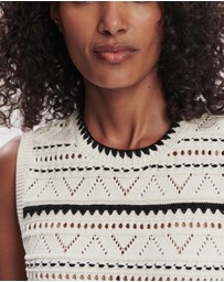 Varley - Athena Pointelle Knit Vest
