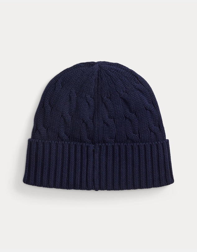 Polo Ralph Lauren - Cable-Knit Cotton Beanie