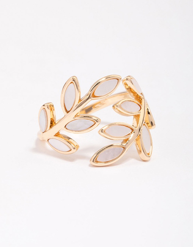 Lovisa - Gold Cats Eye Laurel Ring