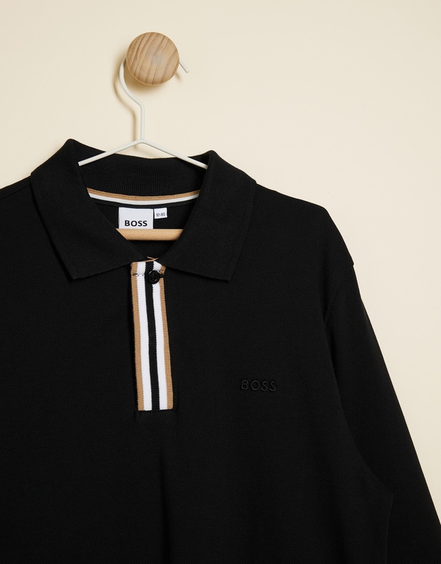 BOSS - Long Sleeve Polo - Kids-Teens