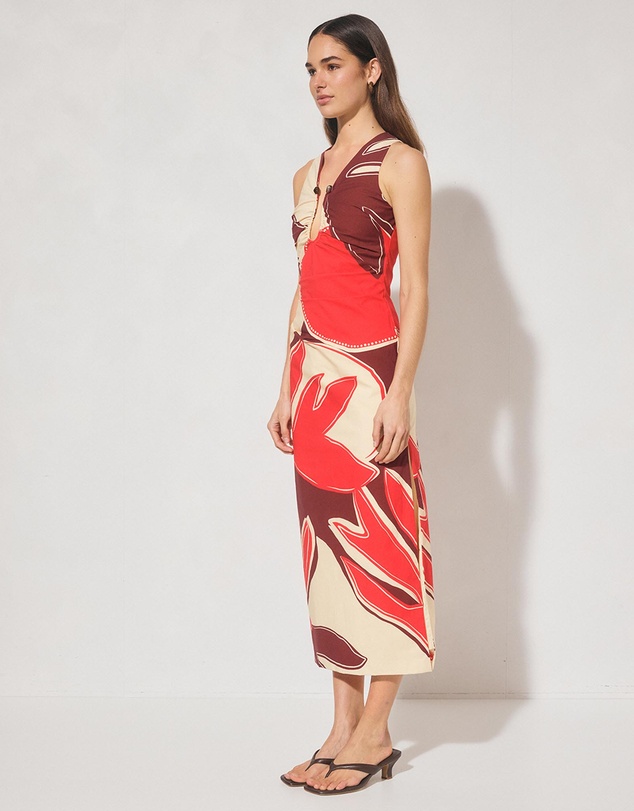 MON RENN - Sundrop Palms Maxi Dress