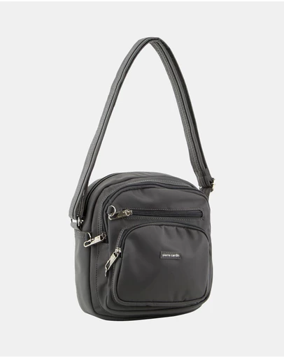 Pierre Cardin - Pierre Cardin Nylon Anti-Theft Cross Body Bag