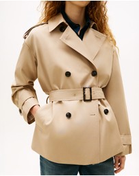 Tommy Hilfiger - Water Repellent Relaxed Short Trench Coat