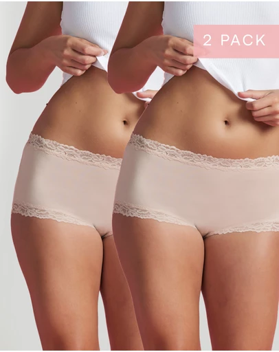 Kayser - 2 Pack Sukie Cotton Full Brief