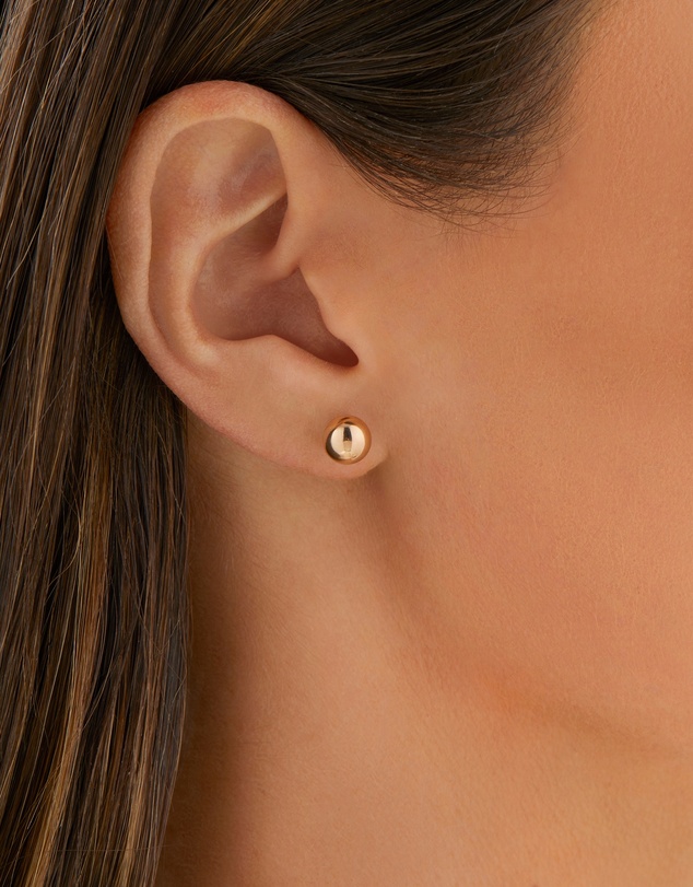 Michael Hill - 7mm Ball Stud Earrings in 10kt Rose Gold